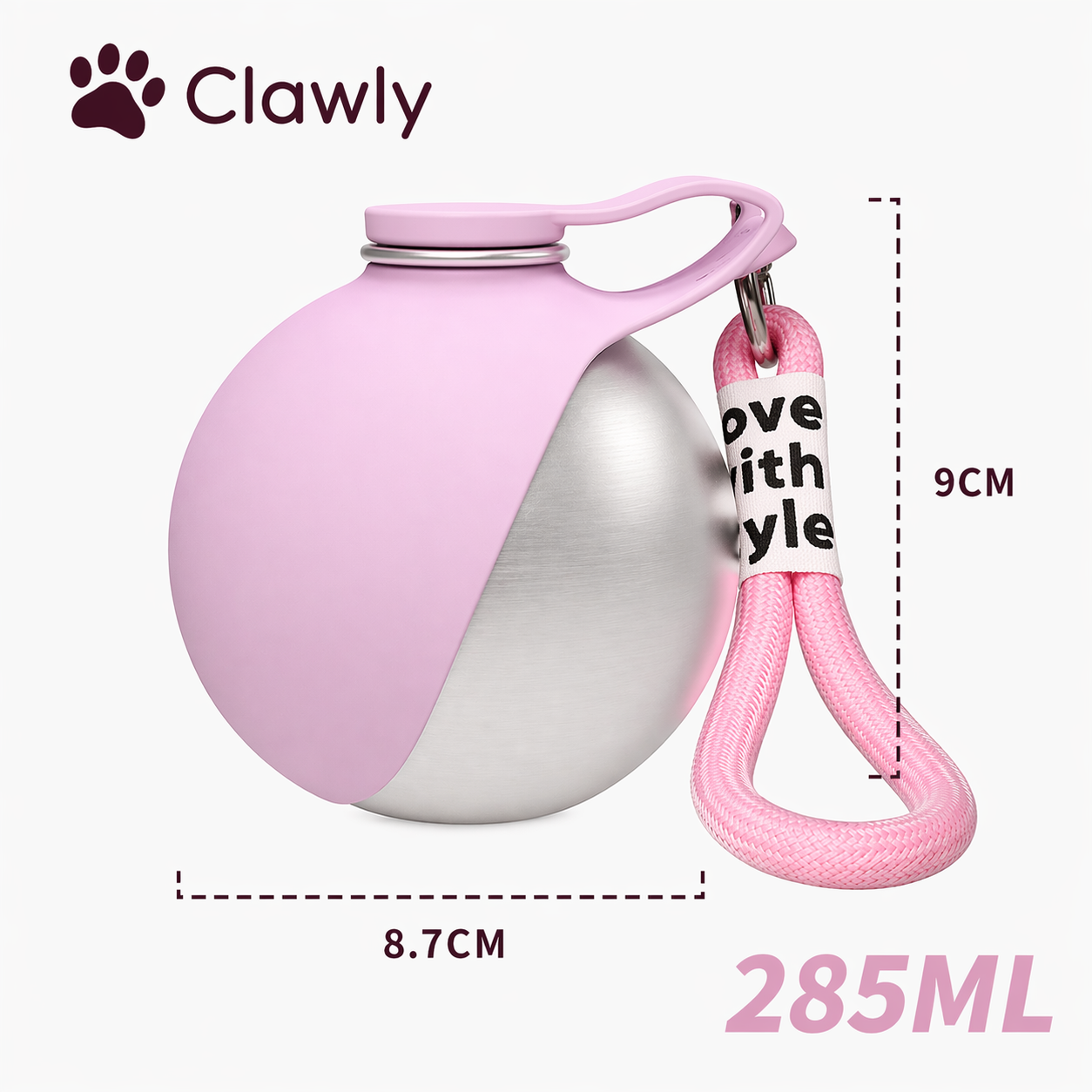 Clawly HydroGo Bottle